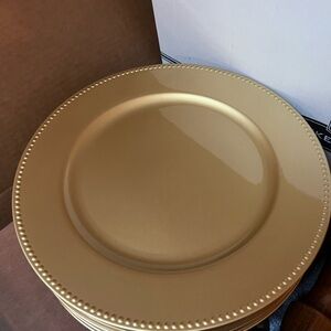 Elegant Gold Dinner Plate